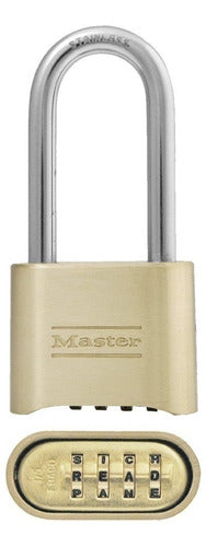 Candado Master Lock Con Comb Alfabetica, 2 1/4 Pulgadas 1