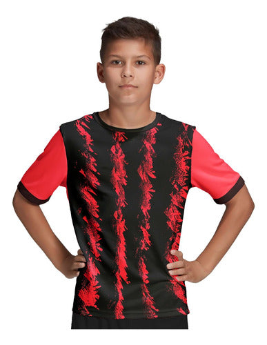 Pack x 10 Kids Sublimated Soccer Jerseys 1