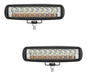 2 Faros 18 Led 18w Blanco - Ambar Moto Auto Camión 12v/24v 0