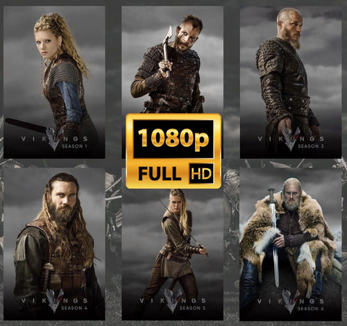 Vikings Serie Vikingos Calidad Full Hd 0