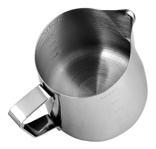 Bazar Stainless Steel Measuring Jug for Milk or Water 600 ml 3