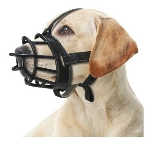 Dudi Mascotas Large Moldable Rubber Basket Dog Muzzle 2