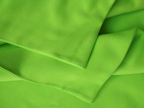 Apple Green Brushed Invisible Brushed Friza Fabric X M/kg/roll 3