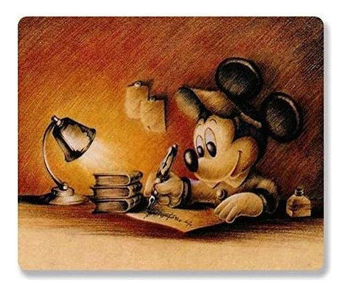 MP MPAD PCASE Classic Cute Character Vintage Design Mouse Pad - The Color of Old Books 1