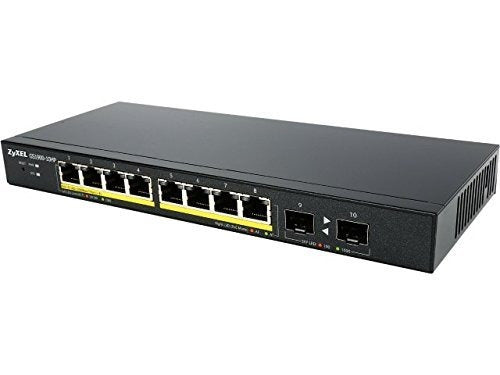 Zyxel 8 Port Gigabit Switch 77W PoE+ Easy Smart 0