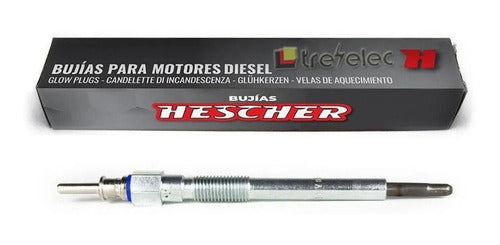 Hescher Incandescent Glow Plug for Diesel Engines - Chevrolet Corsa 1.7, Meriva 1.7 TDI, Captiva 2.0, Cruze 2.0 VCDi 0