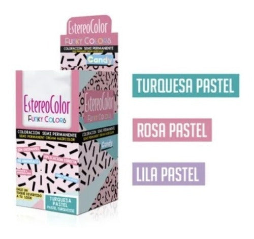 EstereoColor Funky Colors Semi-Permanent Hair Dye 0