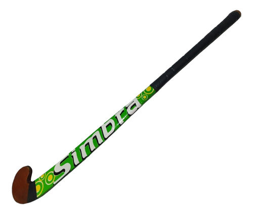 Simbra Hockey Stick Wood 34 - Special Offer with Quartered Grip 1