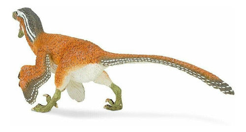 Velociraptor Emplumado Safari Figura Dinosaurio Muñeco Atrix 1