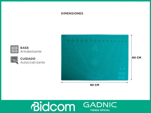 GADNIC 60x90cm Non-Slip Cutting Board Mat 4