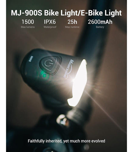 Luz Delantera Para Bicicleta Magicshine Mj 900s De 1500 Lúme 1