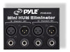 Pyle Pro PHE400 Hum Noise Eliminator 2 Channel Box With TRS 2