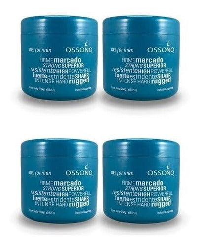 4 Gel For Men Ossono X 250grs High Powerfull 0