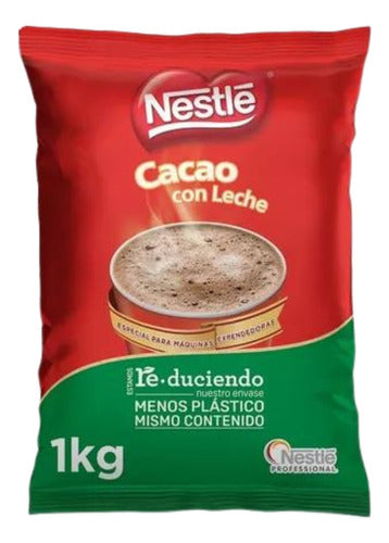NESTLE Cacao Con Leche, Chocolate 1kg x 8 Units 2