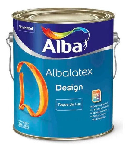 Pintura Alba Latex Toque Sublime X 1 Litros 0