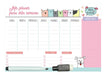 Magnetic Weekly Planner Whiteboard Organizer 21x30 with Marker and Eraser 19