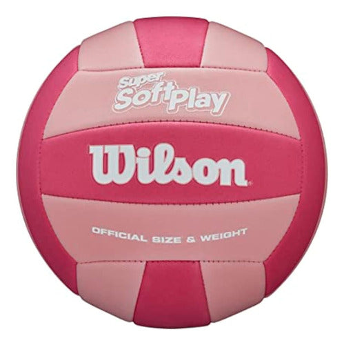 Wilson Super Soft Play Outdoor Recreation Volleyballs - Official Size 0