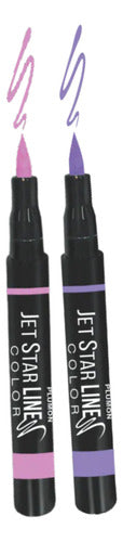 IDI Make Up Jet Star Line Color Pink + Violet 0