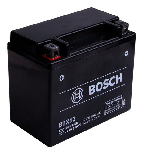 Bosch BTX12 YTX12 Motorcycle Battery Maintenance-Free 2