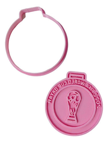 3Dimensionate World Champions Medal Cookie Cutter and Marker 0