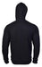 Topper Campera Frisado Essentials Hombre Negro 1