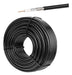 ALS Cable Coaxial Rg-6 Armado 4 Metros Tv Hd Tda Con Conectores 2