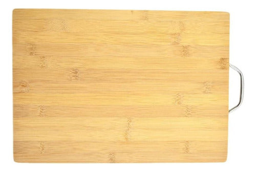 Wooden Cutting Board with Handle - 22 x 32 0