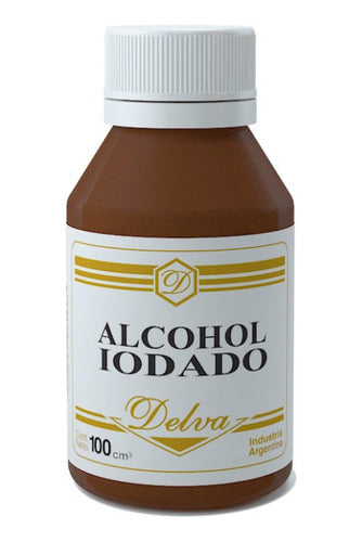 Delva Alcohol Iodado Antiséptico Cutáneo 100ml 0