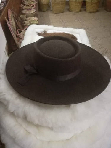 Gaucho Wool Hat - 12 cm Brim 2