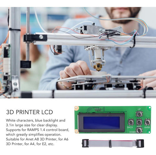 Asixxsix LCD Graphic Control Panel for Anet A8 1