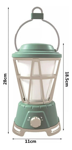 Lantern Rechargeable USB LED Lantern with Adjustable Light and Handle - Camping 4