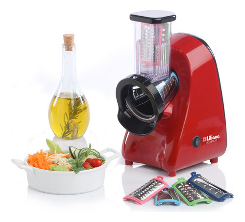 Liliana Multi-Grater Slicer 250W Easysalad - Red 0