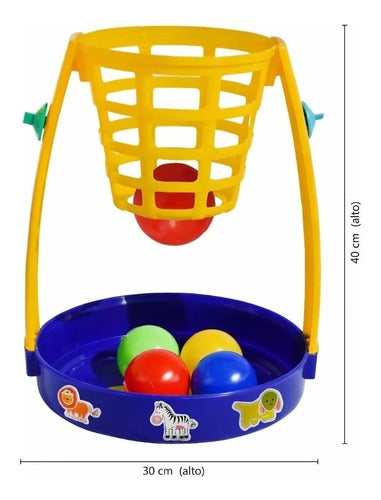 Juego Basquet Para Bebes Plastico Jng - Sharif Express 1