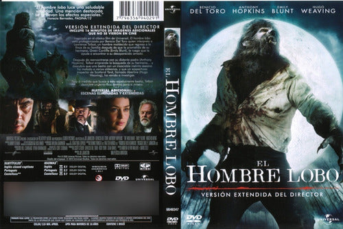 El Hombre Lobo ( Benicio Del Toro ) - Dvd 1