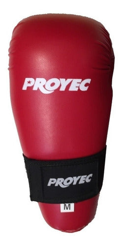 Proyec Hand Pads Taekwondo Kickboxing Gloves Protective Velcro Semi Contact Red Blue Black 1