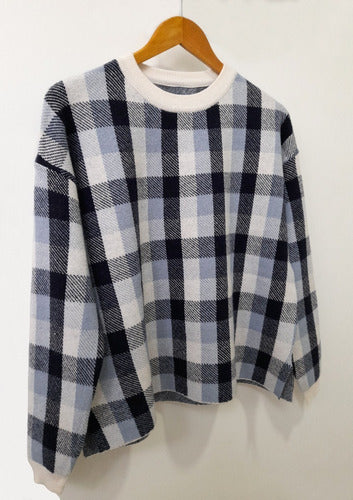 Bremer Checkered Sweater 6