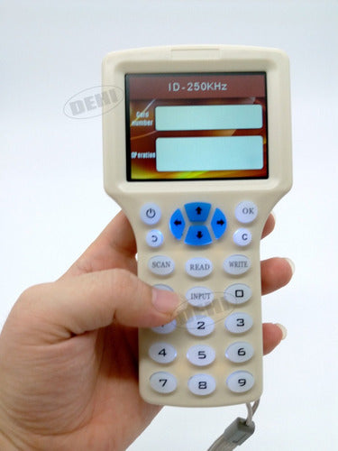 RFID NFC Reader Copier Cloner 10 Frequencies 10 Keychains 4