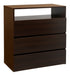 Dielfe Modern Dresser with 3 Drawers – 15mm Melamine Construction 5