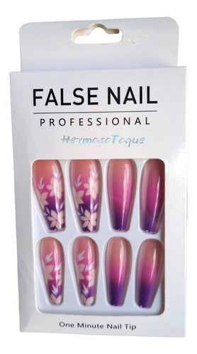 Hermoso Toque Press On Nails with Designs 4