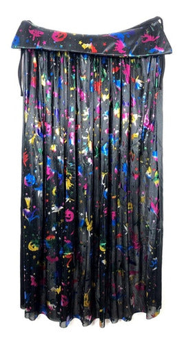 Halloween Multicolor Design Cape 90cm - Magical Universe 0