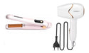 Teknikpro Wireless Hair Straightener + Kemei Mini Dryer 0