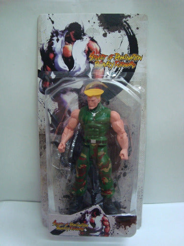 Street Fighter Guille 16 Cm C/luz Artic. Blister Local Boedo 1