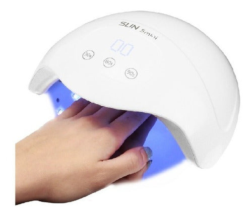 Lámpara Secador De Uñas Profesional Uv/led Sun 5 Mini 30w 0