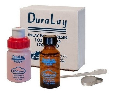 DuraLay Acrylic Duralay Red Avid 2 Oz for Dental Patterns 1