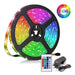 RGB Exterior LED Strip 5 Meters with Power Supply and Remote Control 0