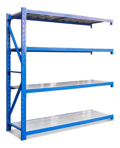 De Marco Additional Module Metal Shelf Without Screws 4 Levels 0