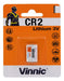 Vinnic Lithium CR2 3V Battery Blister Pack x 1 Unit 0