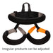 Arnês De Fitness Bungee Arnês De Yoga Cinto De Preto 1