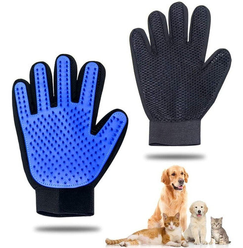 Silicone Brush Glove for Dogs or Cats - Pet Hair Remover and Massager 4