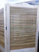 Bamboo and Wood Room Divider With 3 Panels (1.80m Height x 0.45m Width) 3